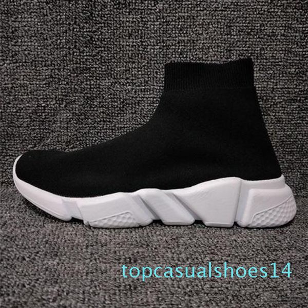 2020 new paris speed trainers knit sock shoe original luxury designer mens womens sneakers high casual without box t14, Black
2020 new paris speed trainers knit sock shoe original luxury designer mens womens sneakers high casual without box t14, Black