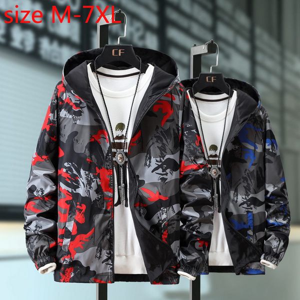 new arrival fashion men coats spring autumn camouflage cap jacket thin large windbreaker casual print plus size mlxl2xl-6xl 7xl, Black;brown
new arrival fashion men coats spring autumn camouflage cap jacket thin large windbreaker casual print plus size mlxl2xl-6xl 7xl, Black;brown