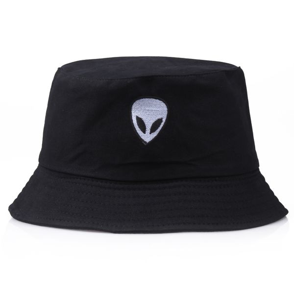 new bucket hats male cotton embroidery alien fisherman's hat female street trend hip-hop hip-hop basin caps accessories, Blue;gray
new bucket hats male cotton embroidery alien fisherman's hat female street trend hip-hop hip-hop basin caps accessories, Blue;gray