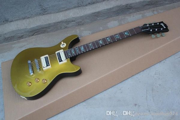 new abalone fret inlay keyboard jak matsumoto signature golden colour electric guitar
new abalone fret inlay keyboard jak matsumoto signature golden colour electric guitar