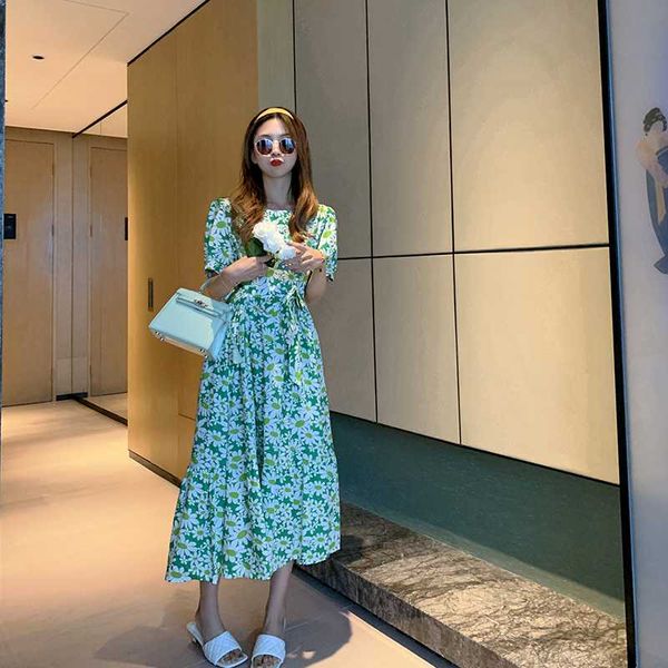 pregnant women summer fashion round collar floral dress long loose maternity beach dress sweet empire holiday cotton belt, White
pregnant women summer fashion round collar floral dress long loose maternity beach dress sweet empire holiday cotton belt, White