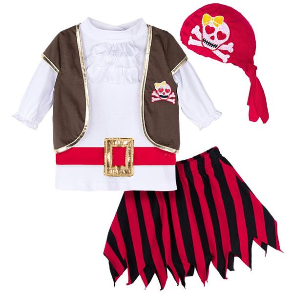 baby girls pirate costume kids clothing set toddler carnival fancy dress party cosplay outfit infant child clothes 5pcs, White
baby girls pirate costume kids clothing set toddler carnival fancy dress party cosplay outfit infant child clothes 5pcs, White