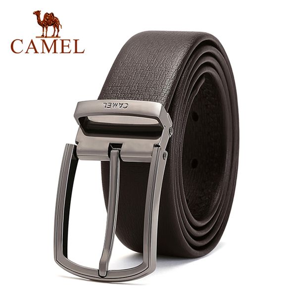 camel fashion men belt genuine leather business wild casual buckle belt cross buttonhole design flexible, Black;brown
camel fashion men belt genuine leather business wild casual buckle belt cross buttonhole design flexible, Black;brown