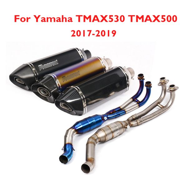 motorcycle for tmax500 tmax530 2017-2019 exhaust system full muffler escape modified connect tube header link pipe
motorcycle for tmax500 tmax530 2017-2019 exhaust system full muffler escape modified connect tube header link pipe
