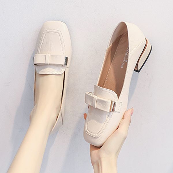 vintage british bow-tie square toe bullock shoes women loafers zapatos de mujer slip on shallow heels toxfords woman flats 2020, Black
vintage british bow-tie square toe bullock shoes women loafers zapatos de mujer slip on shallow heels toxfords woman flats 2020, Black