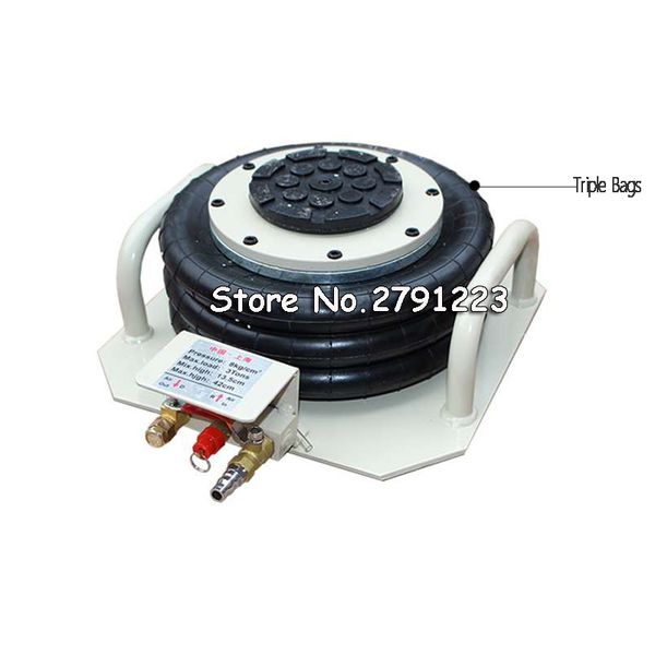 hand-held-type 3t/6600lbs 3 triple bag air jack pneumatic jack adjustable ton vehicle stands max height 15.75
hand-held-type 3t/6600lbs 3 triple bag air jack pneumatic jack adjustable ton vehicle stands max height 15.75