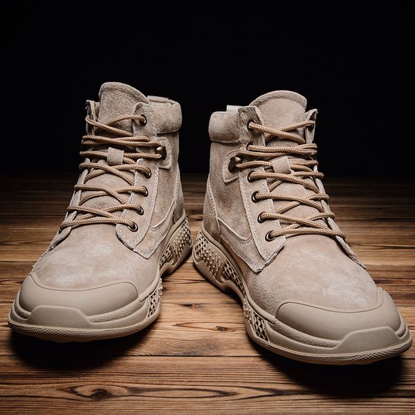 2019 autumn and winter boots leather winter warm shoes cool motorcycle ankle boots autumn oxford men's work, Black
2019 autumn and winter boots leather winter warm shoes cool motorcycle ankle boots autumn oxford men's work, Black