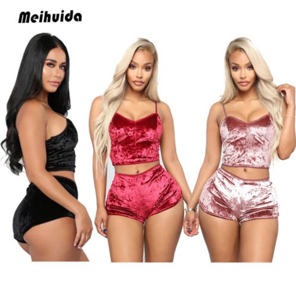 women pajama sets lingerie velvet crop shorts set pajama sleepwear nightwear plus size, Black;red
women pajama sets lingerie velvet crop shorts set pajama sleepwear nightwear plus size, Black;red