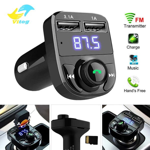 Fm tran mitter aux modulator car kit bluetooth hand car audio receiver mp3 player with 3 1a quick charge dual u b car charger
Fm tran mitter aux modulator car kit bluetooth hand car audio receiver mp3 player with 3 1a quick charge dual u b car charger