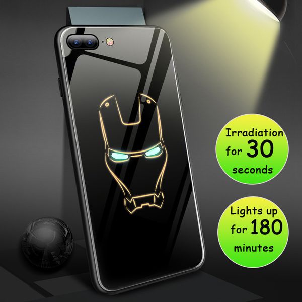 for iphone xs xr phone case marvel luminous glass case soft edge anti-fall protection cover support 2pcs delivery
for iphone xs xr phone case marvel luminous glass case soft edge anti-fall protection cover support 2pcs delivery