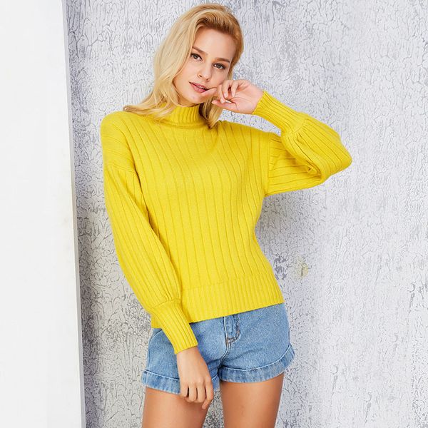 2019 casual pullover women winter sweater knited round neck knit bottoming shirt woman warm pullover sweater yellow winter, White;black
2019 casual pullover women winter sweater knited round neck knit bottoming shirt woman warm pullover sweater yellow winter, White;black