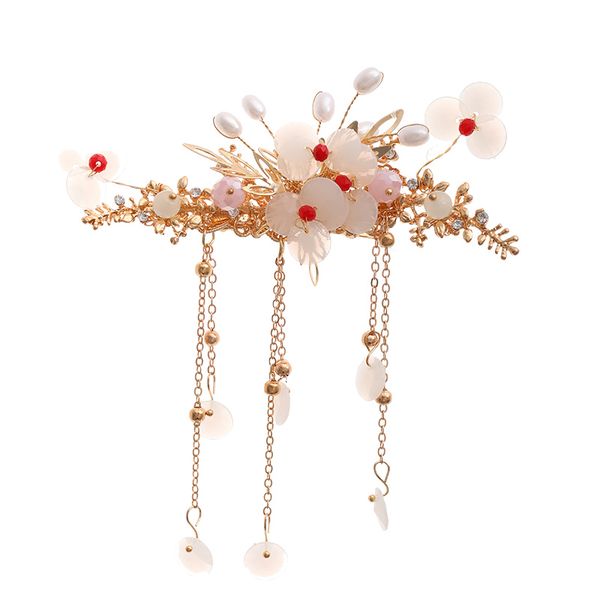 gold color flower shape hair clip faux pearl pendant tassel hair pin fairy beauty vintage headband bride decoration lb, Golden;white
gold color flower shape hair clip faux pearl pendant tassel hair pin fairy beauty vintage headband bride decoration lb, Golden;white
