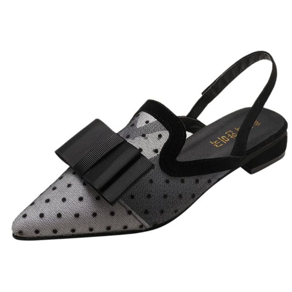 women's shoes women butterfly knot women shoes casual fashion polka dot pointed toe low heels sandals, Black
women's shoes women butterfly knot women shoes casual fashion polka dot pointed toe low heels sandals, Black