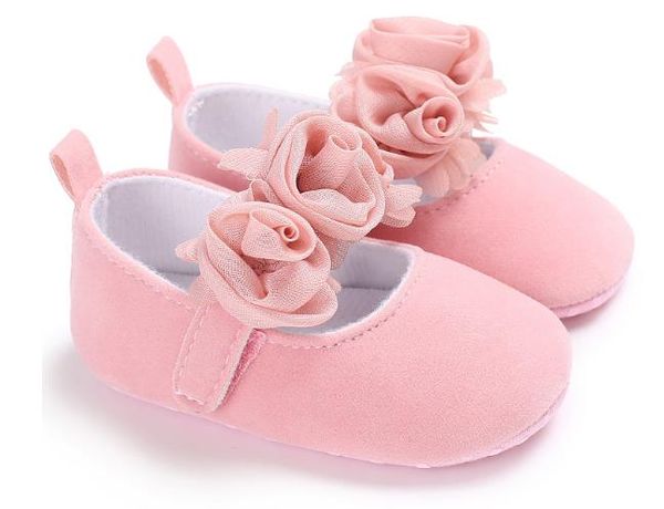 

new lovely floral baby newborn toddler girl crib shoes pram soft sole prewalker anti-slip baby shoes 0-18m