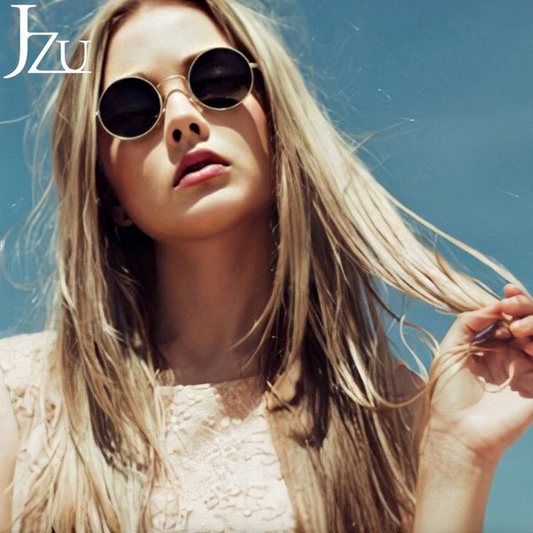 jzu retro classic vintage round polarized sunglasses men brand designer sun glasses women metal frame black lens eyewear driving, White;black
jzu retro classic vintage round polarized sunglasses men brand designer sun glasses women metal frame black lens eyewear driving, White;black