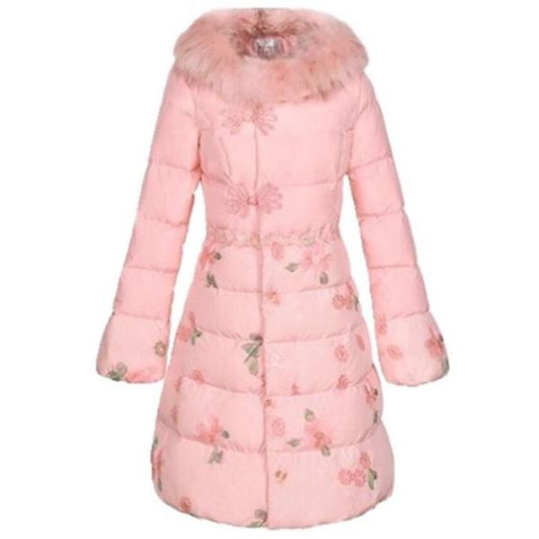 plus size 3xl2020 winter vintage small fragrance white down coat women slim fur collar embroidered overcoat, Black
plus size 3xl2020 winter vintage small fragrance white down coat women slim fur collar embroidered overcoat, Black