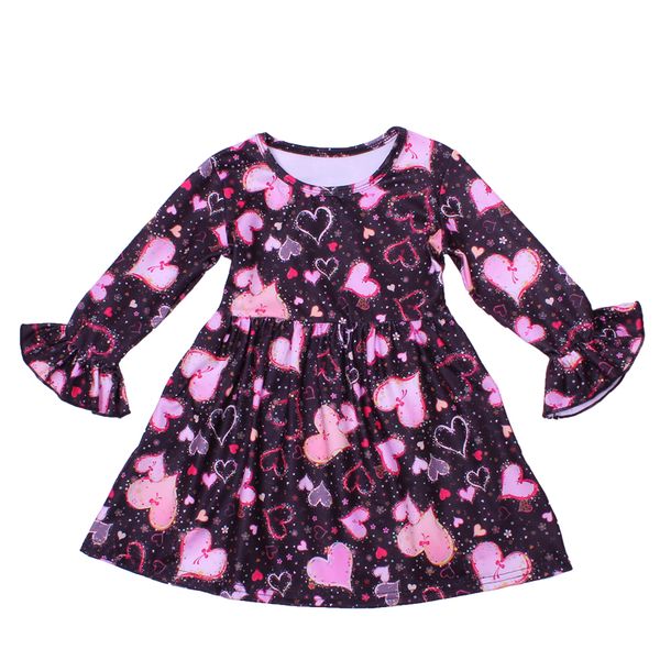 valentine's day kids dresses for girls love heart milk silk dress girls flare long sleeve party dress frock, Red;yellow
valentine's day kids dresses for girls love heart milk silk dress girls flare long sleeve party dress frock, Red;yellow