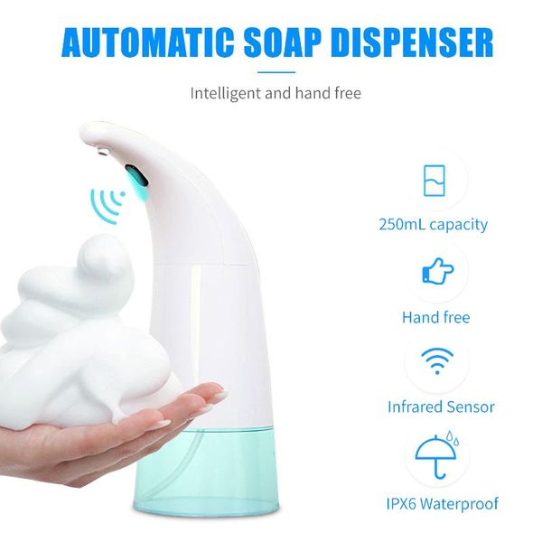 250ml automatic foam soap dispenser infrared touchless soap dispenser dish foam liquid lotion gel auto hand
250ml automatic foam soap dispenser infrared touchless soap dispenser dish foam liquid lotion gel auto hand