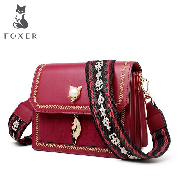 foxer women split leather crossbody bag lady hasp bag knitting belt flaps female shoulder bags special panelled purse 941087f
foxer women split leather crossbody bag lady hasp bag knitting belt flaps female shoulder bags special panelled purse 941087f