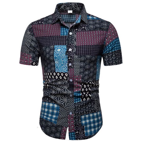 hawaiian men's beach shirts, tropical summer short sleeve shirts, men's brand clothes, spacious cotton large buttons, White;black
hawaiian men's beach shirts, tropical summer short sleeve shirts, men's brand clothes, spacious cotton large buttons, White;black