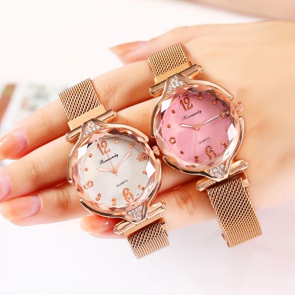 magnet buckle milan belt ladies personality net red quartz watch luxury ladies watch women casual quartz, Slivery;brown
magnet buckle milan belt ladies personality net red quartz watch luxury ladies watch women casual quartz, Slivery;brown