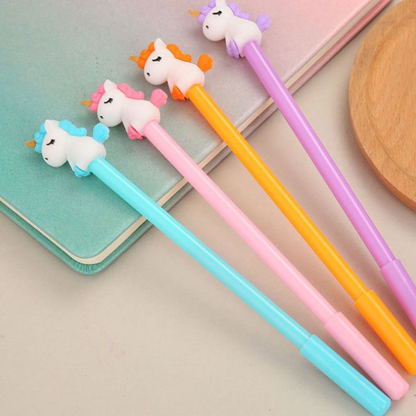 4pcs cute unicorn gel pen creative student stationery cartoon girl water pen girl heart series office signature
4pcs cute unicorn gel pen creative student stationery cartoon girl water pen girl heart series office signature