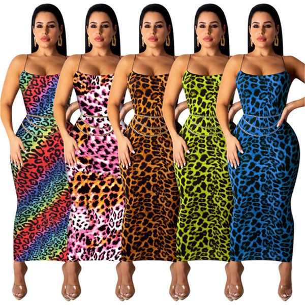 summer spaghetti strap leopard bodycon dresses womens desinger sleeveless casual dresses female contrast color clothes, Black;gray
summer spaghetti strap leopard bodycon dresses womens desinger sleeveless casual dresses female contrast color clothes, Black;gray