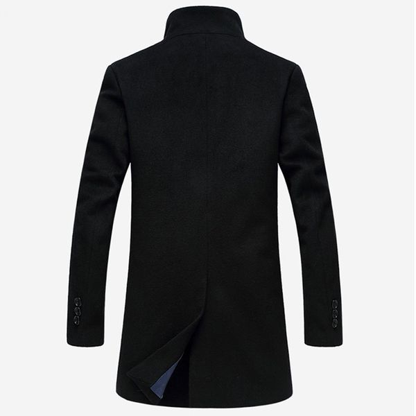 men winter warm trench coat warm long jacket single breasted overcoat outwear, Black;brown
men winter warm trench coat warm long jacket single breasted overcoat outwear, Black;brown
