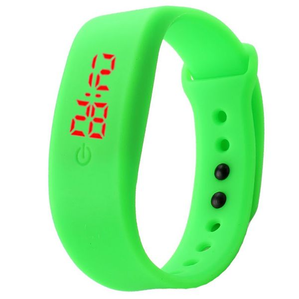 silicone rubber led watch date sports bracelet digital wrist watch men women, Slivery;brown
silicone rubber led watch date sports bracelet digital wrist watch men women, Slivery;brown