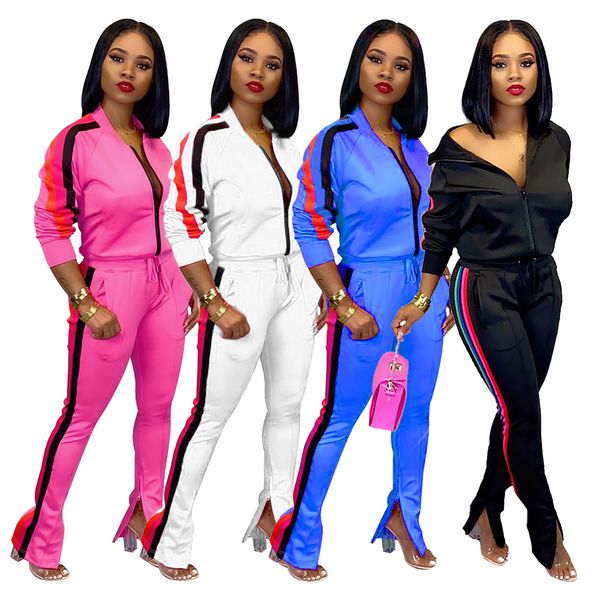 2020 european street casual comfortable long-sleeved stand collar zipper sports suit, support mixed batch, White
2020 european street casual comfortable long-sleeved stand collar zipper sports suit, support mixed batch, White