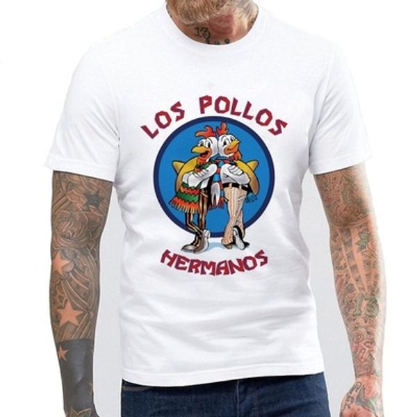 men's funny breaking bad shirt pollos los hermanos t shirt sleeve short chicken tee hipster fashion brothers t sale wlblu, Black
men's funny breaking bad shirt pollos los hermanos t shirt sleeve short chicken tee hipster fashion brothers t sale wlblu, Black