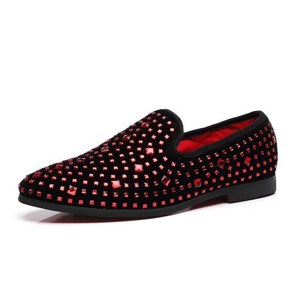 2020 men shoes dress loafers christmas crystal party dress men casual rhinestone red blue man moccasins footwear plus size 37-48, Black
2020 men shoes dress loafers christmas crystal party dress men casual rhinestone red blue man moccasins footwear plus size 37-48, Black