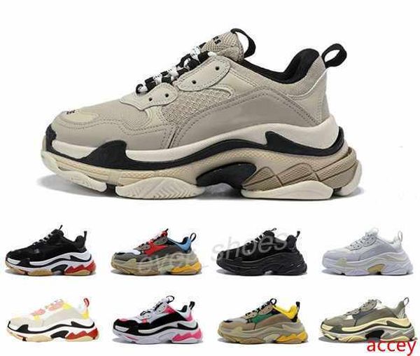 новый triple s дизайнер париж 17fw низкий старый папа платформа кроссовки черный белый сочетание подошвы сапоги мужчины женщины мода повседн
новый triple s дизайнер париж 17fw низкий старый папа платформа кроссовки черный белый сочетание подошвы сапоги мужчины женщины мода повседн