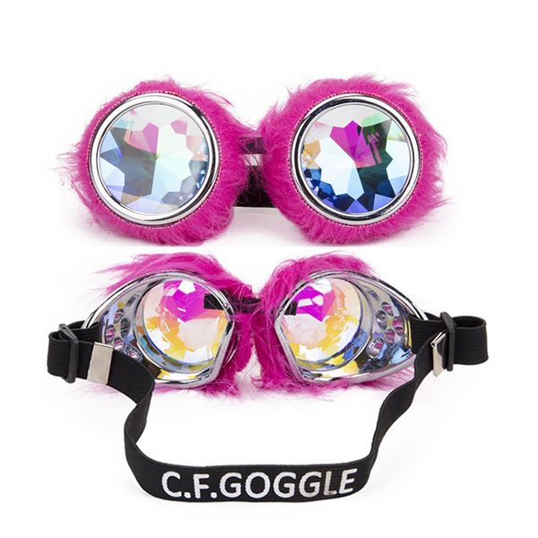 florata kaleidoscope pink fluff frame desgin goggles steampunk women retro glasses men party edm sunglasses diffracted lens, White;black
florata kaleidoscope pink fluff frame desgin goggles steampunk women retro glasses men party edm sunglasses diffracted lens, White;black