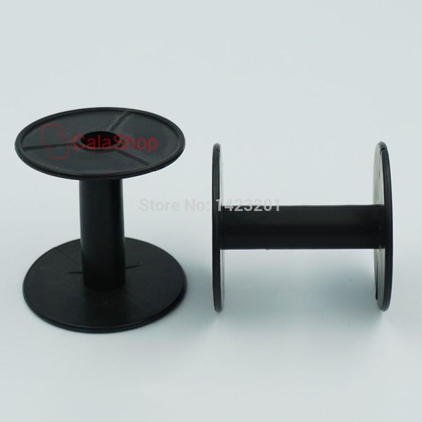 10 pcs / lot black white 80mm x 80mm empty bobbin round hard plastic wire spools ends for ribbon
10 pcs / lot black white 80mm x 80mm empty bobbin round hard plastic wire spools ends for ribbon