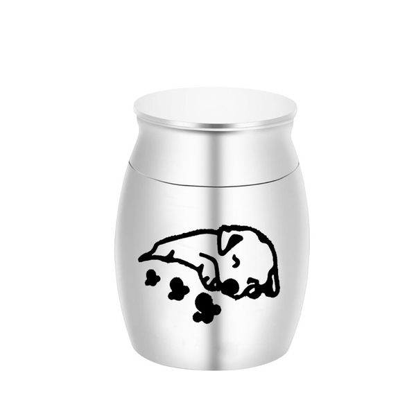 30 x 40mm cremation urn for ashes urn jewelry,sleeping dog carved locket keepsake waterproof memorial urns, Silver
30 x 40mm cremation urn for ashes urn jewelry,sleeping dog carved locket keepsake waterproof memorial urns, Silver