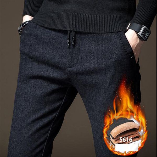 2019 winter causal pants cashmere cotton pants warm mens slim fit men fashion track trousers sweatpants, Black
2019 winter causal pants cashmere cotton pants warm mens slim fit men fashion track trousers sweatpants, Black