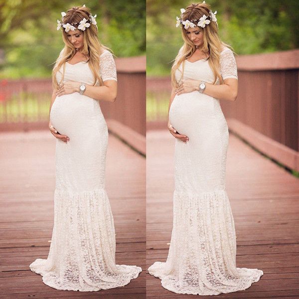 women dress maternity pgraphy props lace pregnancy clothes maternity dresses for pregnant p shoot cloth plus size, White
women dress maternity pgraphy props lace pregnancy clothes maternity dresses for pregnant p shoot cloth plus size, White