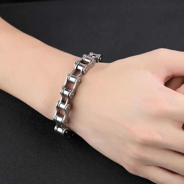 whole2019 fashion jewelry wholesale 12mm wide men chain bracelet stainless steel never fade, high quality, Black
whole2019 fashion jewelry wholesale 12mm wide men chain bracelet stainless steel never fade, high quality, Black