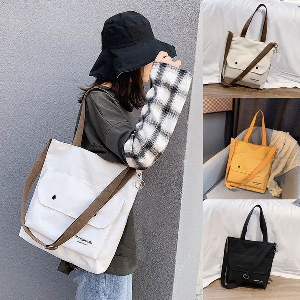 fashion reusable shopping bag canvas printing letter casual tote bags for women large capacity eco foldable shopping hadbags
fashion reusable shopping bag canvas printing letter casual tote bags for women large capacity eco foldable shopping hadbags