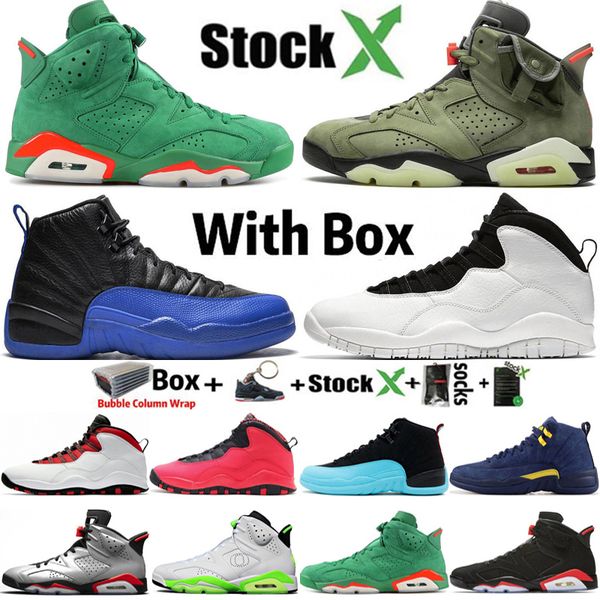 2020 with box 6 6s travis scotts mens basketball shoes 10 10s woodland camo 12 12s game royal sports trainers sneakers size 13, White;red
2020 with box 6 6s travis scotts mens basketball shoes 10 10s woodland camo 12 12s game royal sports trainers sneakers size 13, White;red