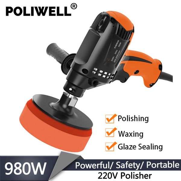 poliwell power tools 5 inch 125mm polisher sander grinder 980w 3200rpm polishing waxing machine for car wood furniture metal
poliwell power tools 5 inch 125mm polisher sander grinder 980w 3200rpm polishing waxing machine for car wood furniture metal