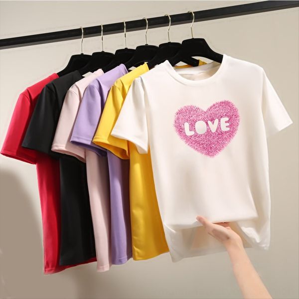 women's wear 2020 slim pure cotton short-sleeved t-shirt women versatile student casual women's t-shirt top, White
women's wear 2020 slim pure cotton short-sleeved t-shirt women versatile student casual women's t-shirt top, White