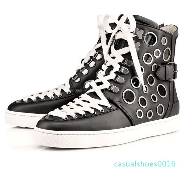 designer brand red bottom studded spikes flats shoes for men women black white blue party lovers genuine leather casual sneakers c16
designer brand red bottom studded spikes flats shoes for men women black white blue party lovers genuine leather casual sneakers c16
