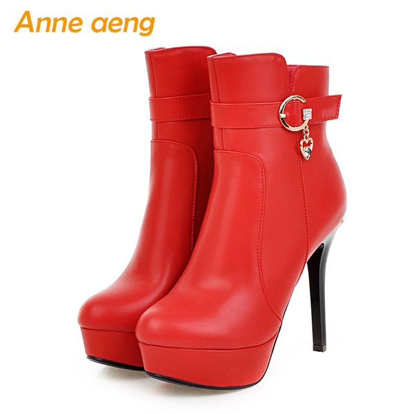 2019 autumn winter women ankle boots platform high thin heels shoes zip ladies women shoes red snow boots big size 33-42, Black
2019 autumn winter women ankle boots platform high thin heels shoes zip ladies women shoes red snow boots big size 33-42, Black