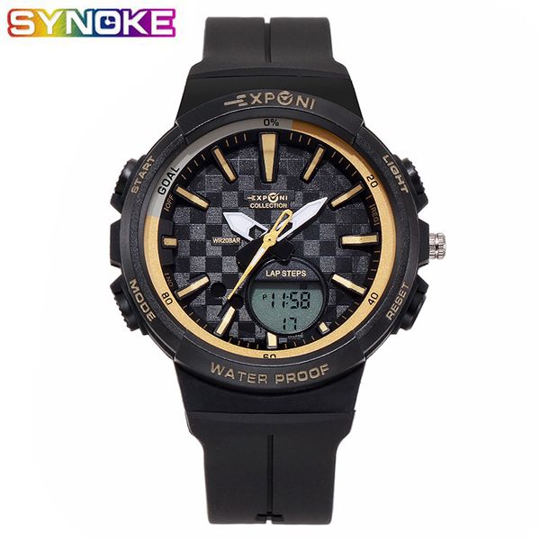 digital wrist watches for men women sports led dial luminous 5bars waterproof double display male electronic quartz watch, Slivery;brown
digital wrist watches for men women sports led dial luminous 5bars waterproof double display male electronic quartz watch, Slivery;brown