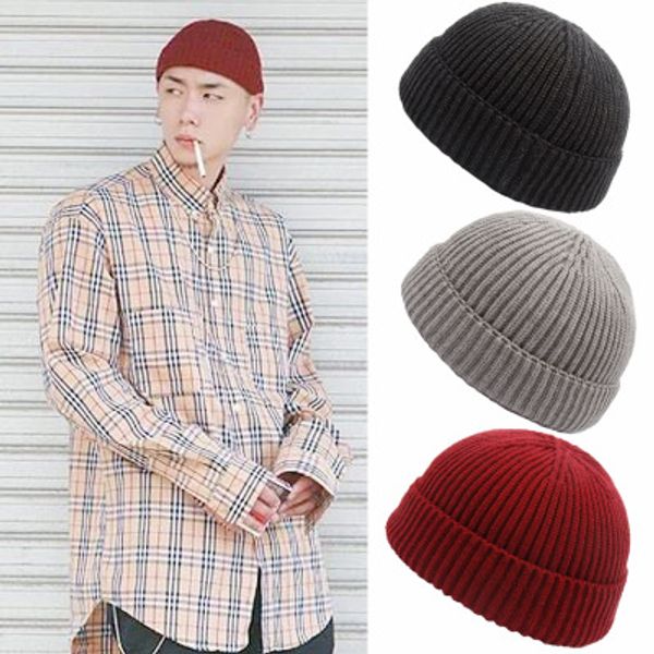 winter men fashion knitted hat beanie skullcap sailor cap cuff brimless retro navy style beanie hat hipop trend
winter men fashion knitted hat beanie skullcap sailor cap cuff brimless retro navy style beanie hat hipop trend