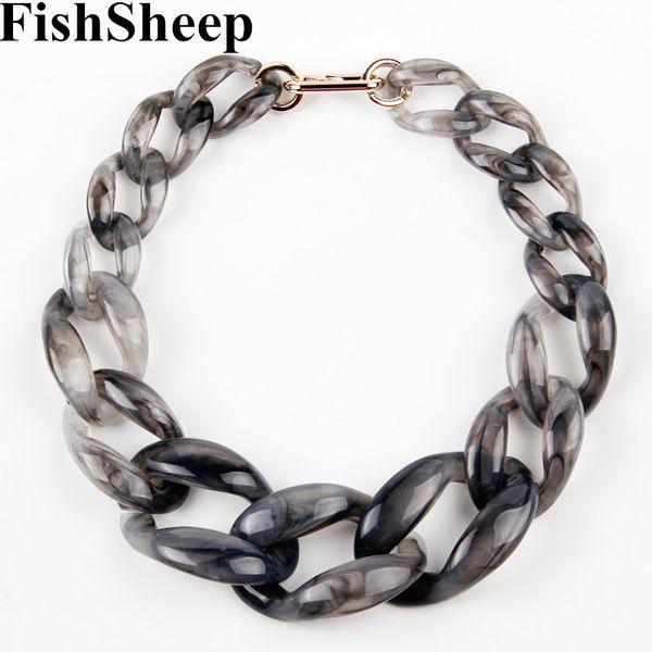 fishsheep big acrylic choker necklace for women plastic maxi plastic chunky chain link long collar necklaces & pendants jewelry, Golden;silver
fishsheep big acrylic choker necklace for women plastic maxi plastic chunky chain link long collar necklaces & pendants jewelry, Golden;silver