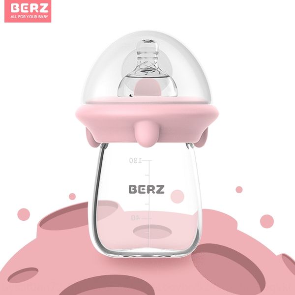 berz baby milk milk 180ml wide caliber glass bottle anti-flatulence neonatal bottle
berz baby milk milk 180ml wide caliber glass bottle anti-flatulence neonatal bottle