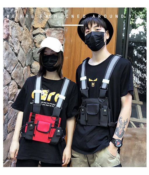 1 piece women oxford chest rig bag for men square small hip-hop vest harness streetwear bags female male chestbag waist pack vest
1 piece women oxford chest rig bag for men square small hip-hop vest harness streetwear bags female male chestbag waist pack vest
